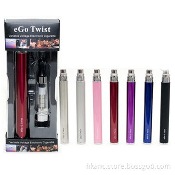 Variable Voltage eGo-C Twist Starter Kit, 1100mAh, 3.2V-4.8V, with Competitive Price